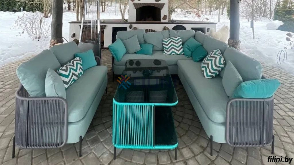 Комплект мебели для террасы "Руф" на сайте производителя filini.by
