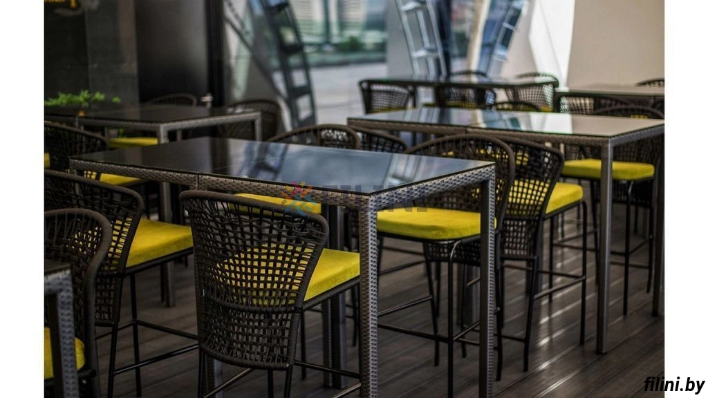 Комплект барной мебели "Эмбер-2" из роупа на сайте производителя filini.by