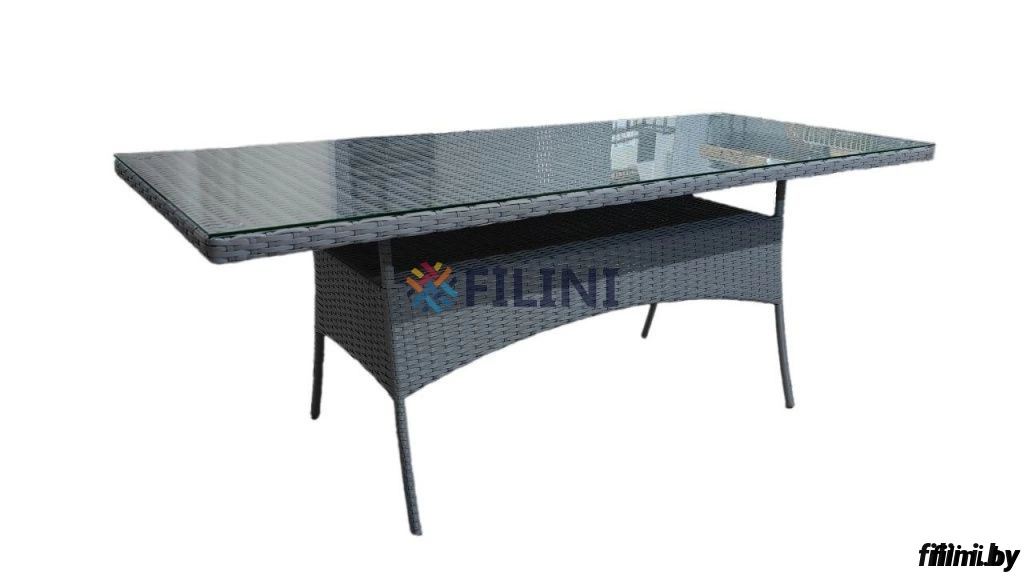 Купить садовый стол из искусственного ротанга на террасу в Минске. Журнальные, кофейные и чайные столы недорого в каталоге производителя уличной мебели Фокси крафт