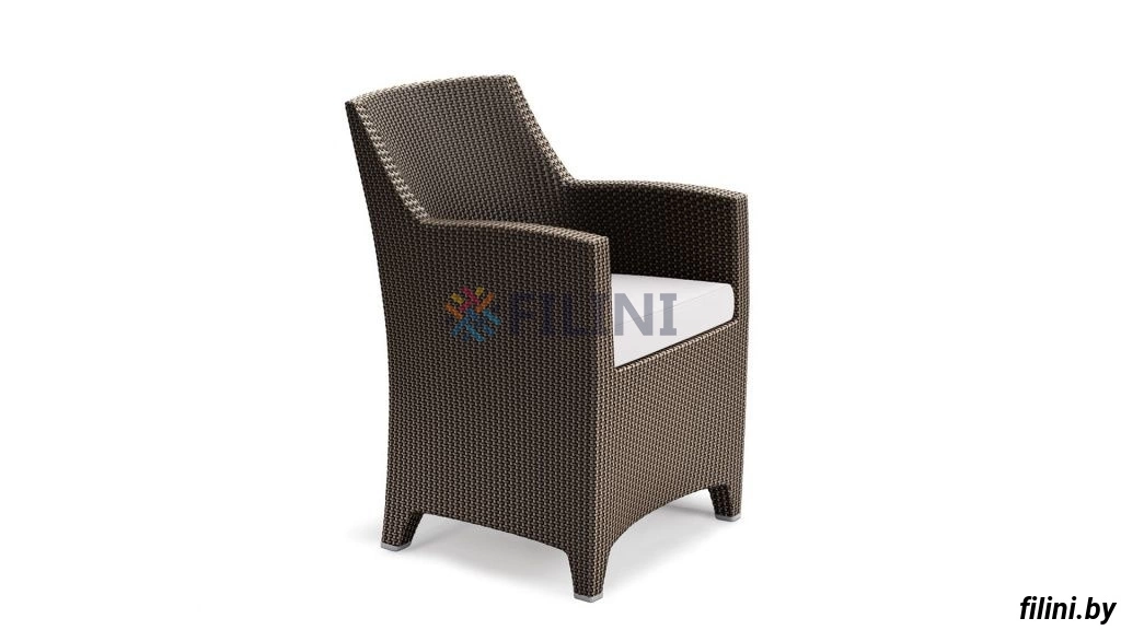 Плетеное уличное кресло "Лофт" на террасу, балкон, лоджию из искусственного ротанга в Минске от ООО Фокси крафт