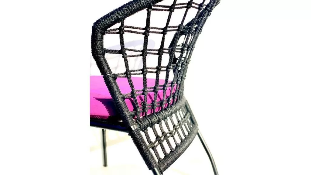 Обеденный плетеный стул 