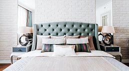 Купить кровать "Эмбу" у производителя ООО "Фокси крафт" в Минске. Многообразие форм, габаритов и цветовых решений