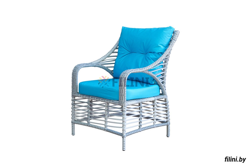кресло "Бей" - уличная мебель из искусственного ротанга полипропиленового шнура для дачи, сада, террасы, балкона, лоджии в Минске от Фокси крафт