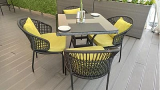 Обеденные садовые стулья на заказ в каталоге производителяя мебели ООО Фокси крафт