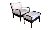 Приставная банкетка для ног "Модерн", из искусственного ротанга, купить у производителя ООО Фокси крафт в Минске