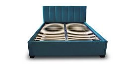 Купить кровать "Кигали" с прямым мягким изголовьем от Filini.by в Минске