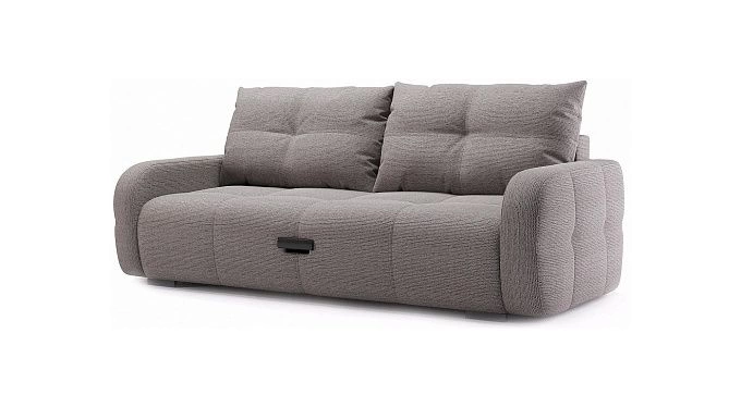 Прямой диван "Дабо" для гостиной, зала или ежедневного сна, у производителя ООО Фокси крафт Беларусь. Механизм разложения "Тик-так". 