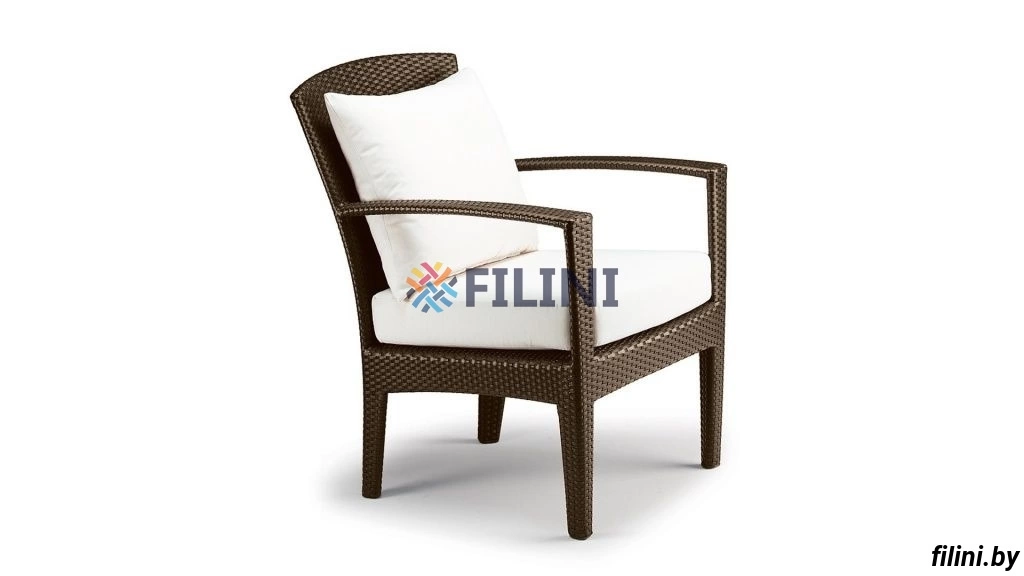 Уличное кресло из искусственного ротанга - коллекция "Модерн" на сайте производителя filini.by