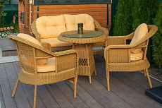 Комплект садовой мебели "Гроди" из искусственного ротанга в каталоге производителя FILINI