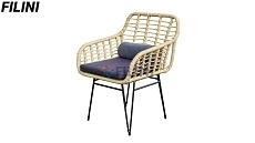 Уличный стул "Орландо" для террасы из искусственного ротанга в каталоге производителя FILINI