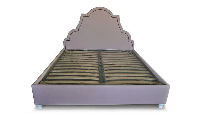 Купить кровать "Гамбиа" с подъемным механизмом и фигурным изголовьем у производителя ООО "ФИЛИНИ МЕБЕЛЬ" Минск