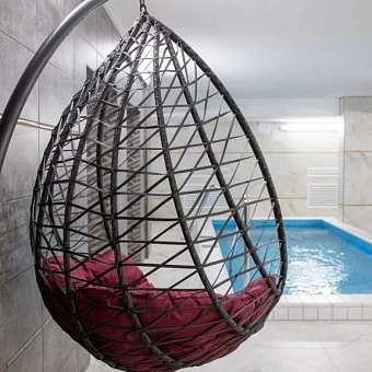 Кресло подвесное из искусственного ротанга, производитель FILINI Минск
