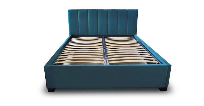 Купить кровать "Кигали" с подъемным механизмом, мягким изголовьем у производителя ООО "Фокси крафт" в Минске