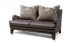 Диван "Дерби" для кальянной, со съемными подушками, фигурными подлокотниками, от ООО"Фокси крафт". Возможна рассрочка, доставка по Беларуси