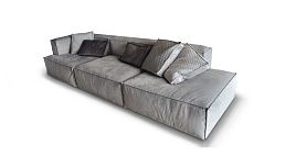 Большой модульный диван "Лей" без ножек от производителя ООО"Фокси крафт" Беларусь