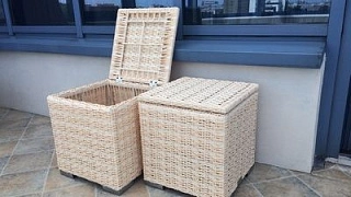 Уличные пуфы и банкетки на заказ в каталоге производителяя мебели ООО Фокси крафт