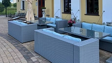 Садовая мебель для дачи "Квадро" из искусственного ротанга в каталоге производителя FILINI