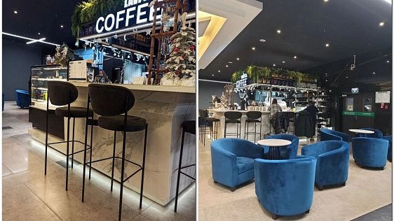 Портфолио FILINI. кафе "Lavazza"