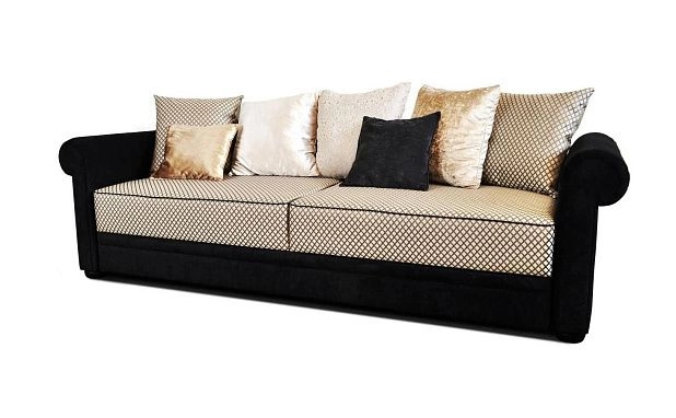 Прямой диван "Бари" в рассрочку, для зала, гостиной, прихожей, от производителя ООО Фокси крафт Беларусь