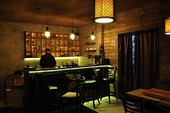 Фокси крафт в интерьере "Чай"