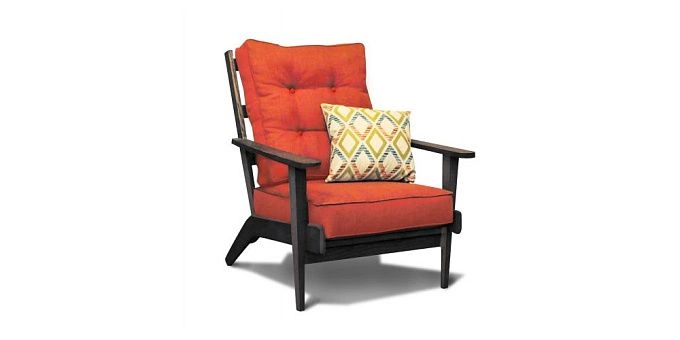 Купить дизайнерское кресло "Табай" из 80-х, для зала или гостиной, на filini.by