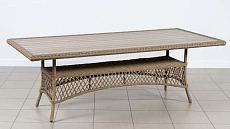 Обеденный стол "Романс" из искусственного ротанга, для летней веранды ресторана или террасы уличного кафе, от производителя в Беларуси "Filini"