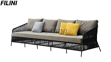 Плетеный диван "Венеция" из роупа (веревки) в каталоге производителя FILINI